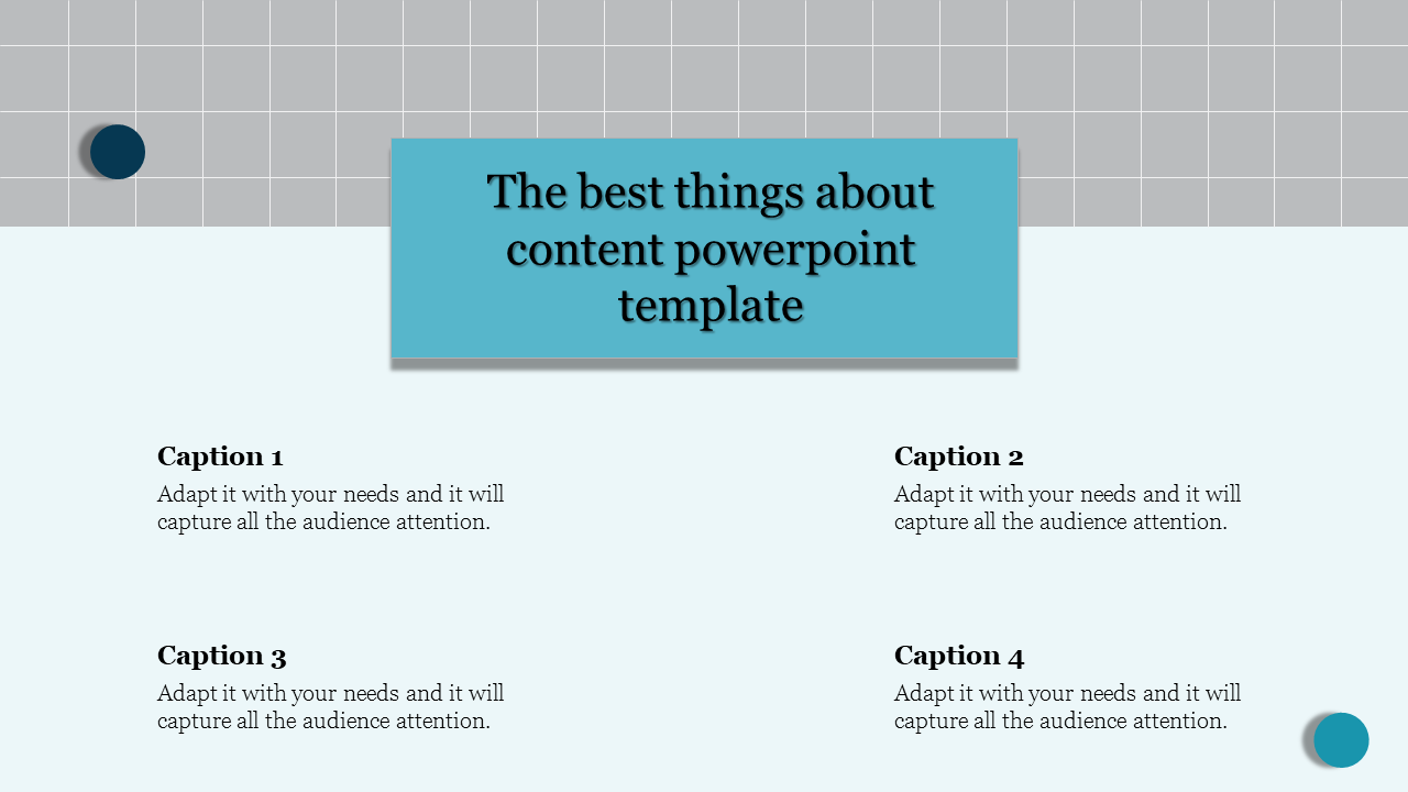 Free - Excellent Content PPT and Google Slides Template Presentations